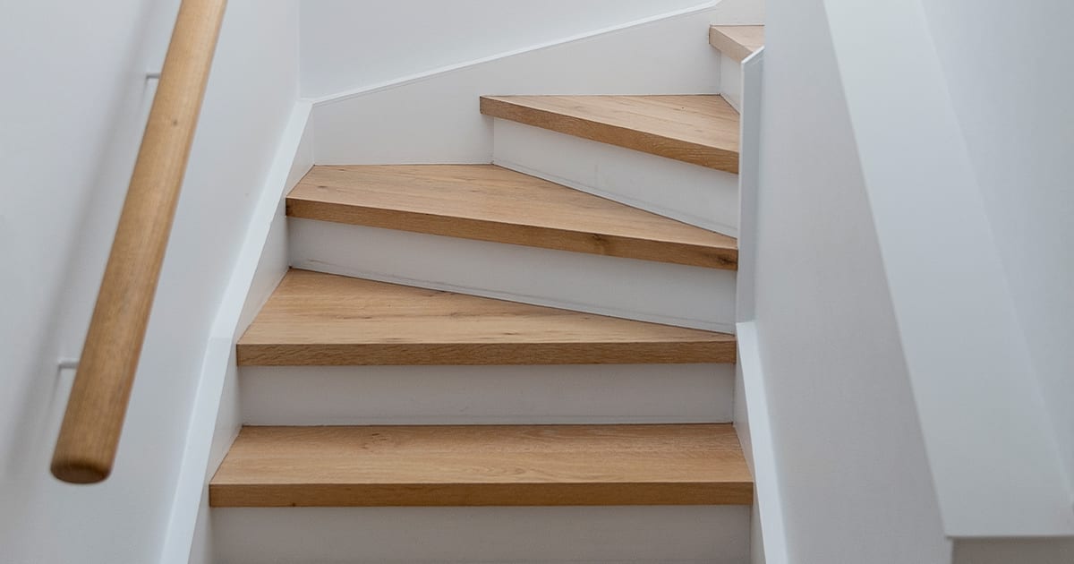 Havwoods timber flooring featured on stairs